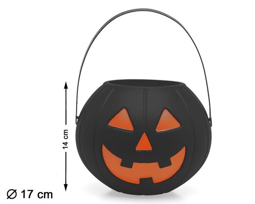 Calabaza 14 X 17 Cm  Negro