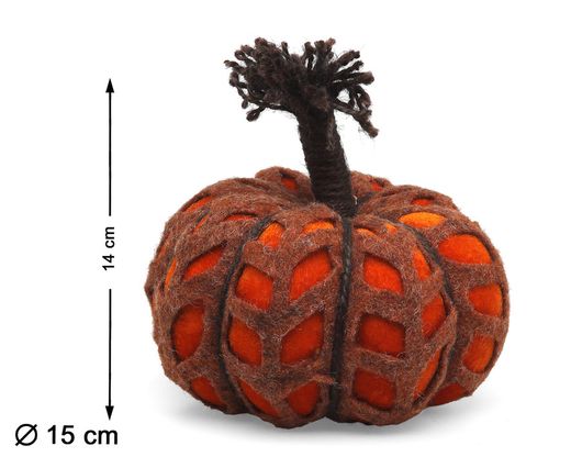Calabaza 15X14Cm Accesorio De Decoración