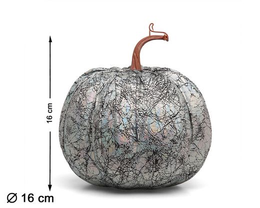 Calabaza 16X16Cm Plateado