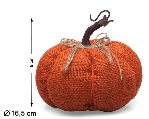 Calabaza 16X9Cm De Tela