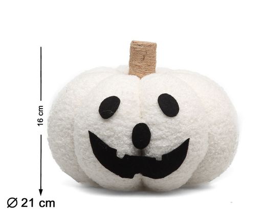 Calabaza 21X16Cm Blanco