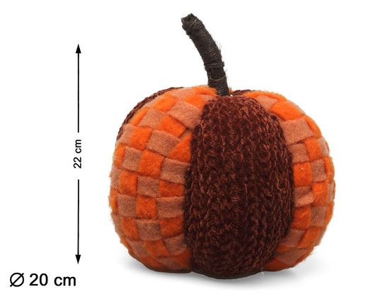Calabaza 22X20Cm Fieltro