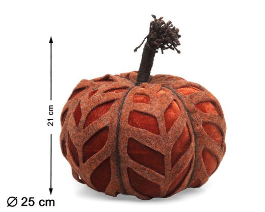 Calabaza 25X21Cm Accesorio De Decoración