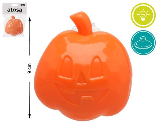 Calabaza Con Ventosa 9 Cm Luz