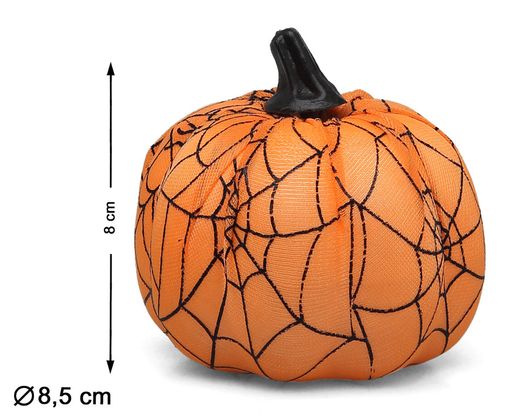 Calabaza Halloween De Tela Naranja 8 * 8.5 Cm