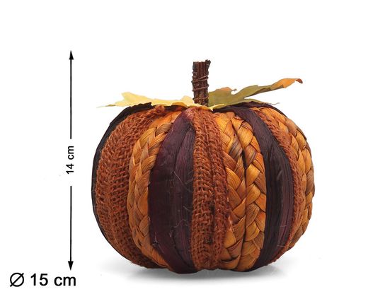 Calabaza Trenzada 15X14Cm
