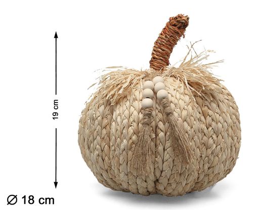 Calabaza Trenzada 19X18Cm Esparto
