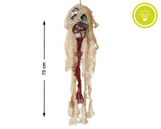 Calavera Colgante 75Cm Luz