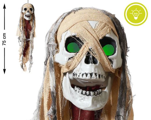 Calavera Colgante 75Cm Luz