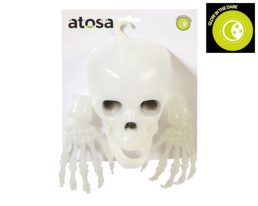 Calavera Y Manos Para Jardin Glow In The Dark