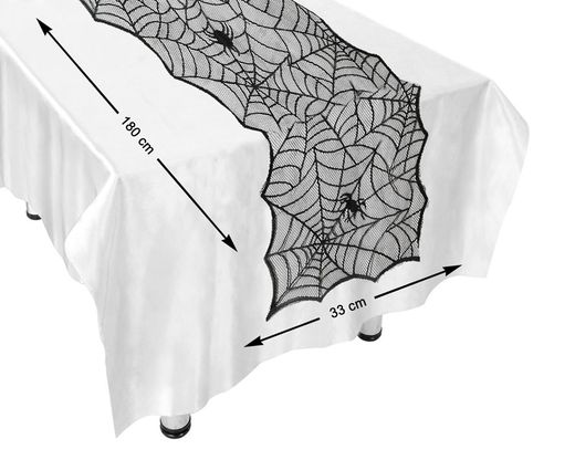 Camino De Mesa 180X46 Cm Telaraña