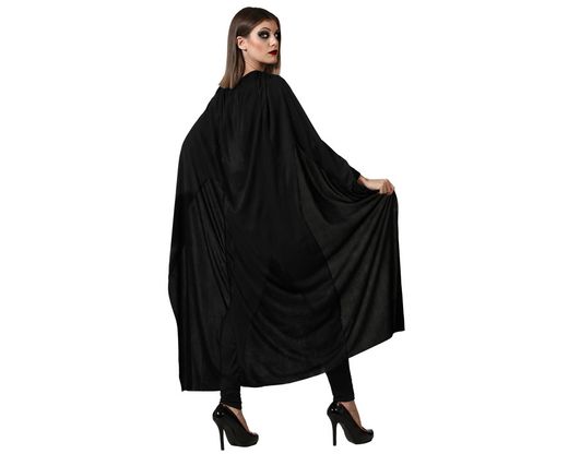 Capa 130Cm Halloween Negro