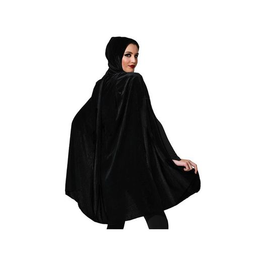 Capa de terciopelo negra