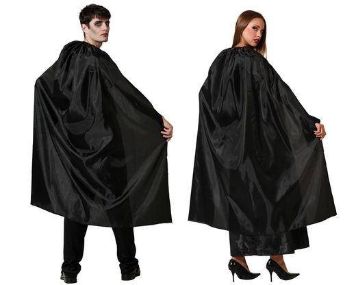 Capa Vampiro 130 Cm Negro