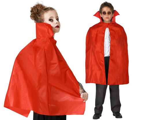 Capa Vampiro 70Cm Peva Rojo