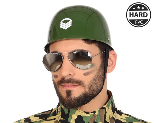 Casco Pvc Rígido Militar 49361