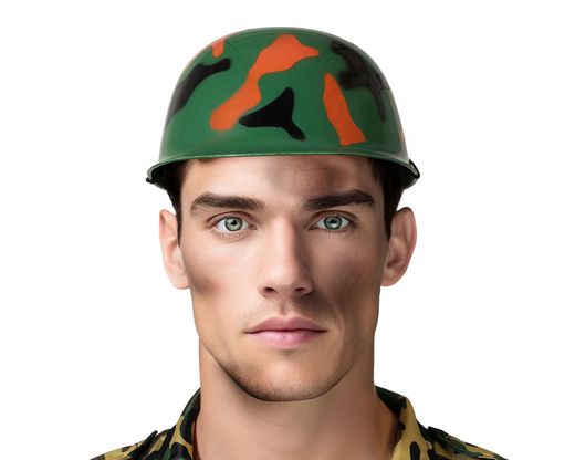 Casco Pvc Rígido Militar 76250