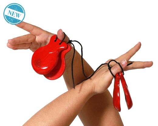 Castañuelas Rojo 84146