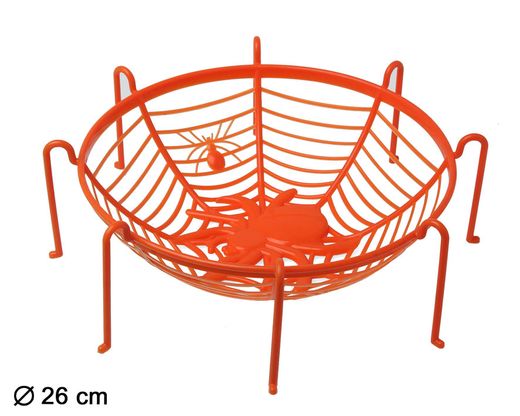 Cesta 26X10Cm Araña Naranja