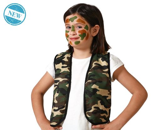 Chaleco Camuflaje Infantil 83761