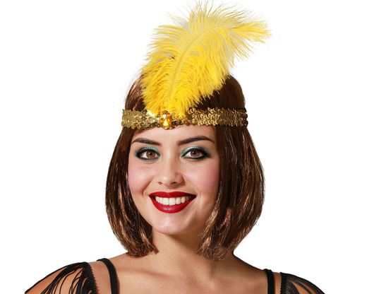 Cinta Para El Pelo Cabaret Dorado 48902