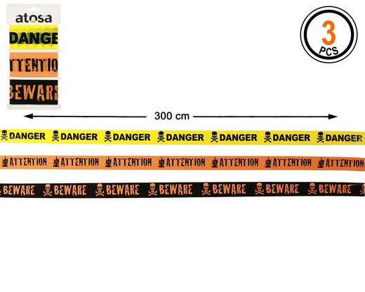 Cintas 300 Cm Halloween 3Pcs