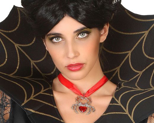 Collar Halloween Araña