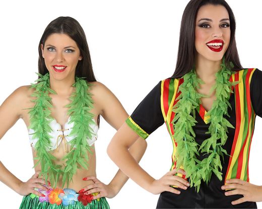 Collar Hawaiano Verde 38717