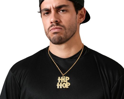 Collar Hip Hop Dorado 78498