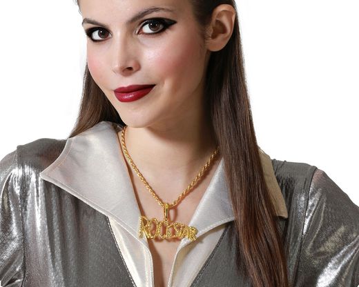 Collar Rock Dorado 71682