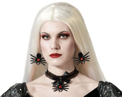 Collar Y Pendientes Araña