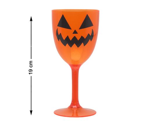Copa Halloween 19 Cm Calabaza