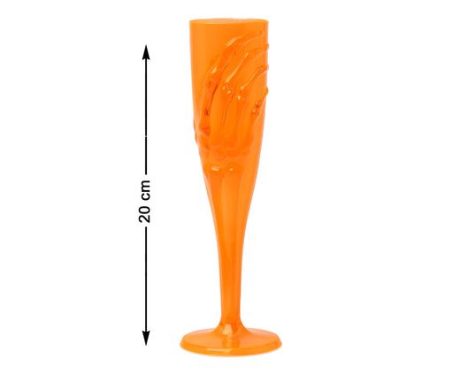 Copa Halloween 20 Cm Naranja
