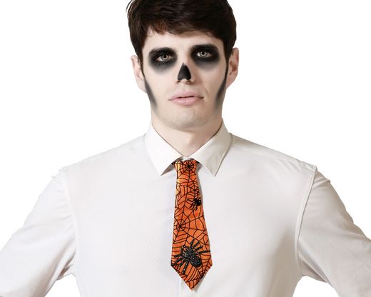 Corbata Halloween Araña