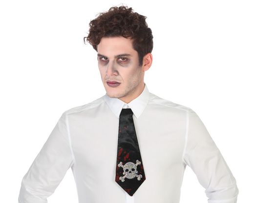 Corbata Halloween Sangriento