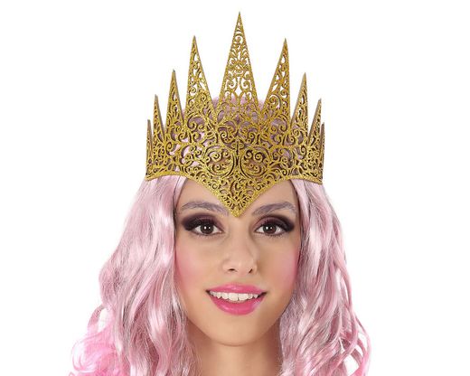 Corona Princesa Dorado 62934