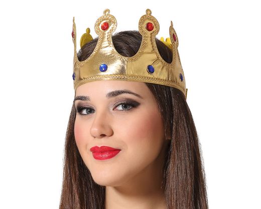Corona Princesa Dorado 66603