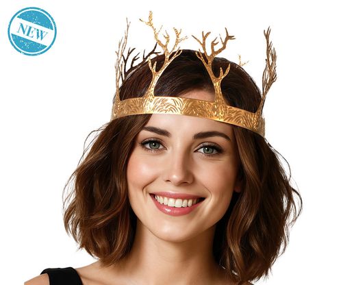 Corona Rey Metal Oro 83179