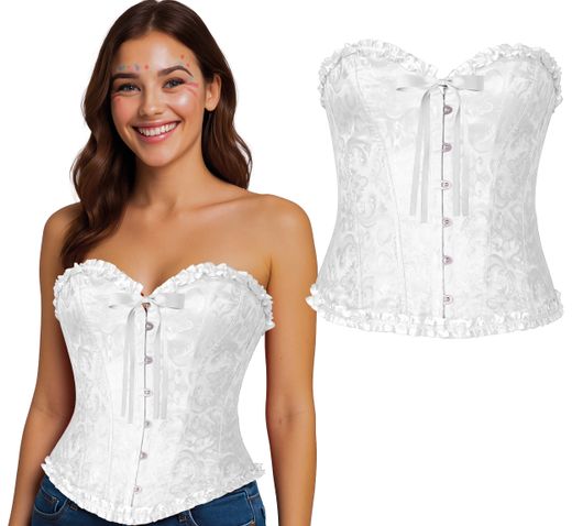 Corset Blanco adulta