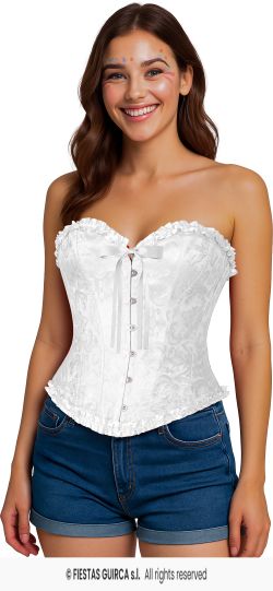 Corset Blanco adulta