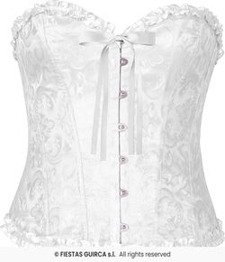 Corset Blanco adulta