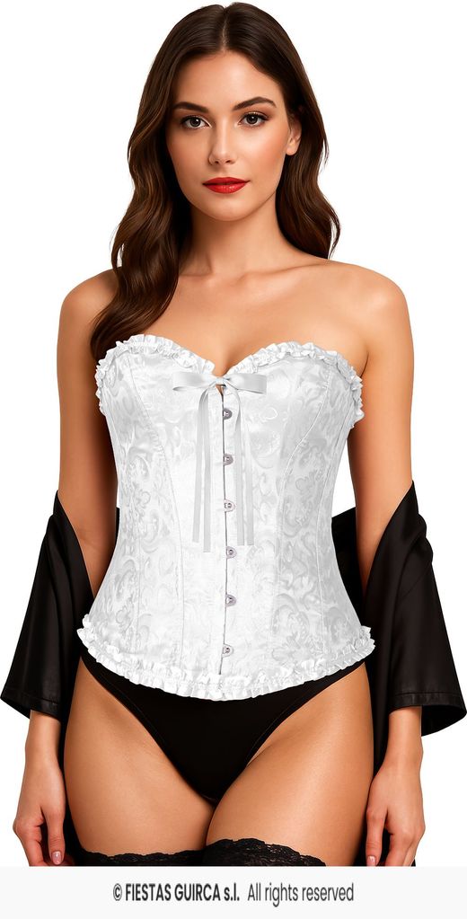 Corset Blanco adulta
