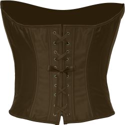 Corset Marron, Adulta, 42 - 44 (L)