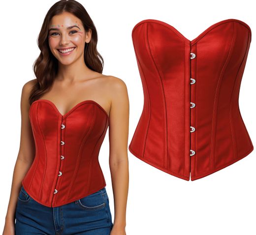 Corset rojo adulto