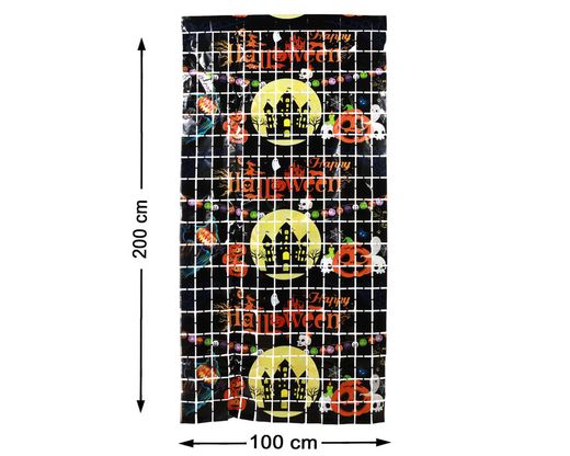 Cortina Halloween 200X100 Cm Happy Halloween