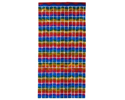 Cortina Metalizada 200 X 100 Cm  Multicolor 77721