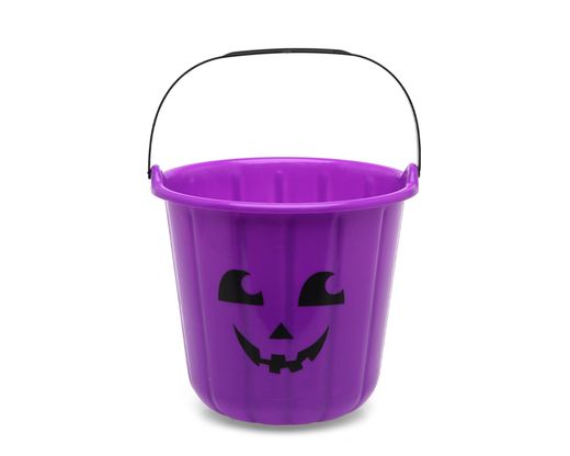 Cubo Calabaza 16 X 18 Cm  Morado