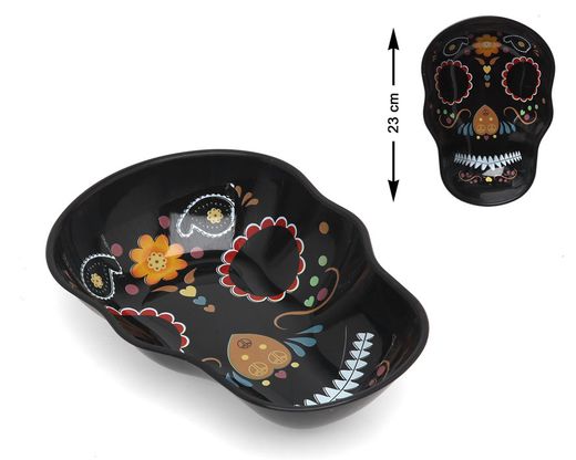 Cuenco 23X16Cm Muerte Mexicana
