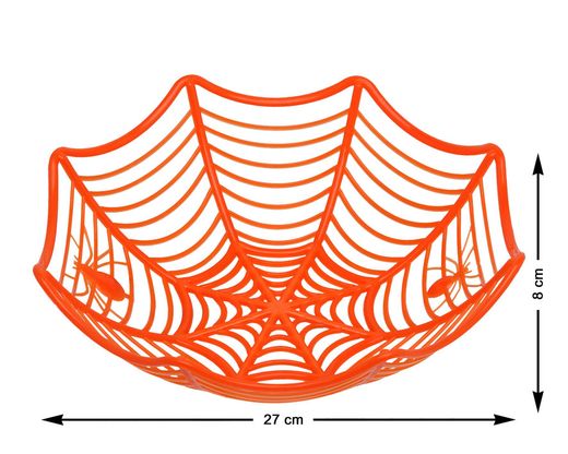 Cuenco 27X8Cm Halloween Naranja