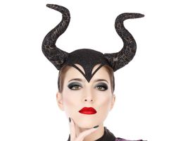 Diadema Cuernos Negro 57685
